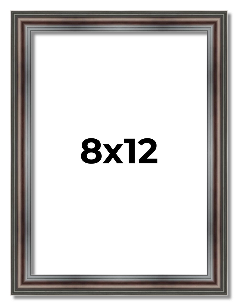Photo Size Shadow Box 1.75" Deep Brown Frame - UV Acrylic, Backing, Hanging Hardware